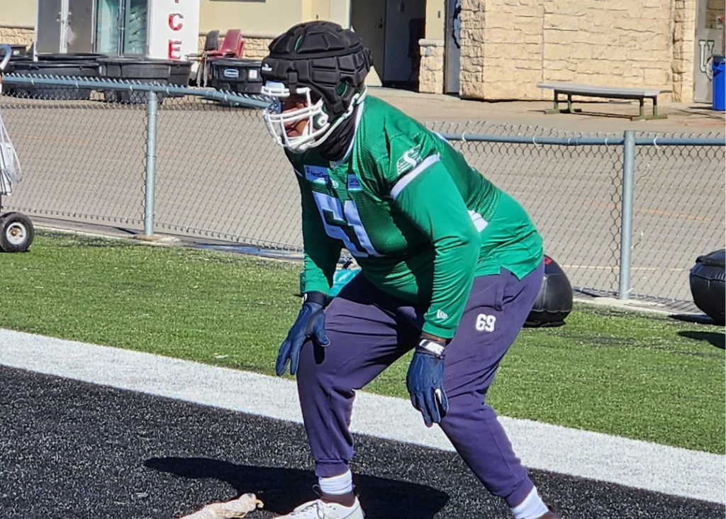 Saskatchewan Roughriders release 391-pound lineman Percy Lewis IV