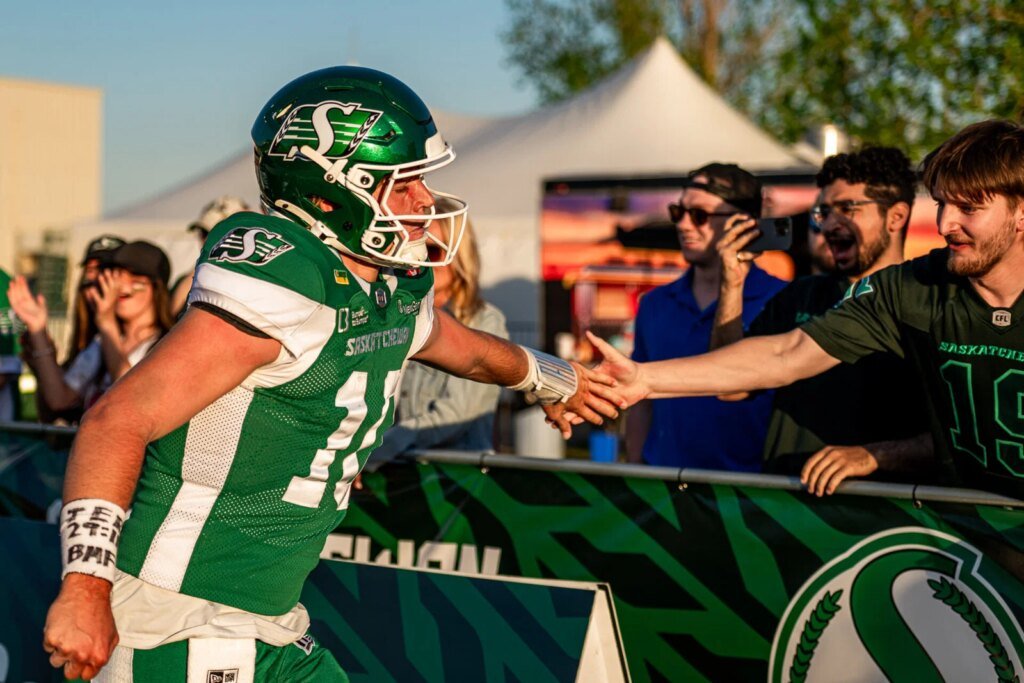 Saskatchewan’s new pirate: one-eyed Brayden Schager’s preseason plunder forces tough Riders QB choice Saskatchewan's new pirate: one-eyed Brayden Schager's preseason plunder forces tough Riders QB choice
