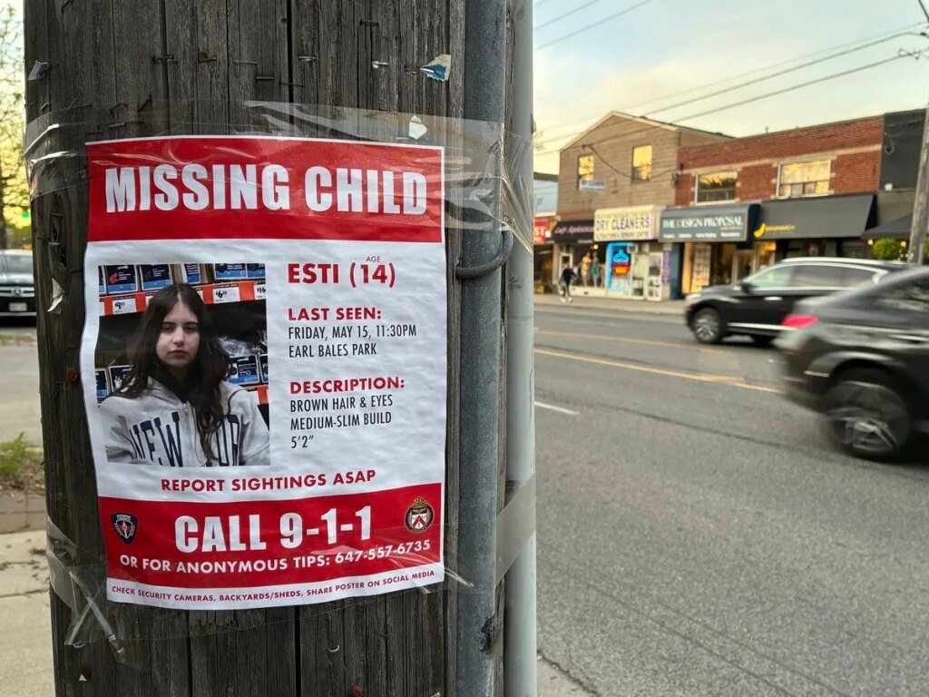 Search for missing 14-year-old Jewish girl elevated to Priority 1, Toronto police say Search for missing 14-year-old Jewish girl elevated to Priority 1, Toronto police say