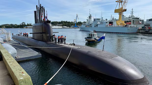 South Korea’s Hanwha showcases submarine as Ottawa mulls multibillion-dollar contract South Korea's Hanwha showcases submarine as Ottawa mulls multibillion-dollar contract