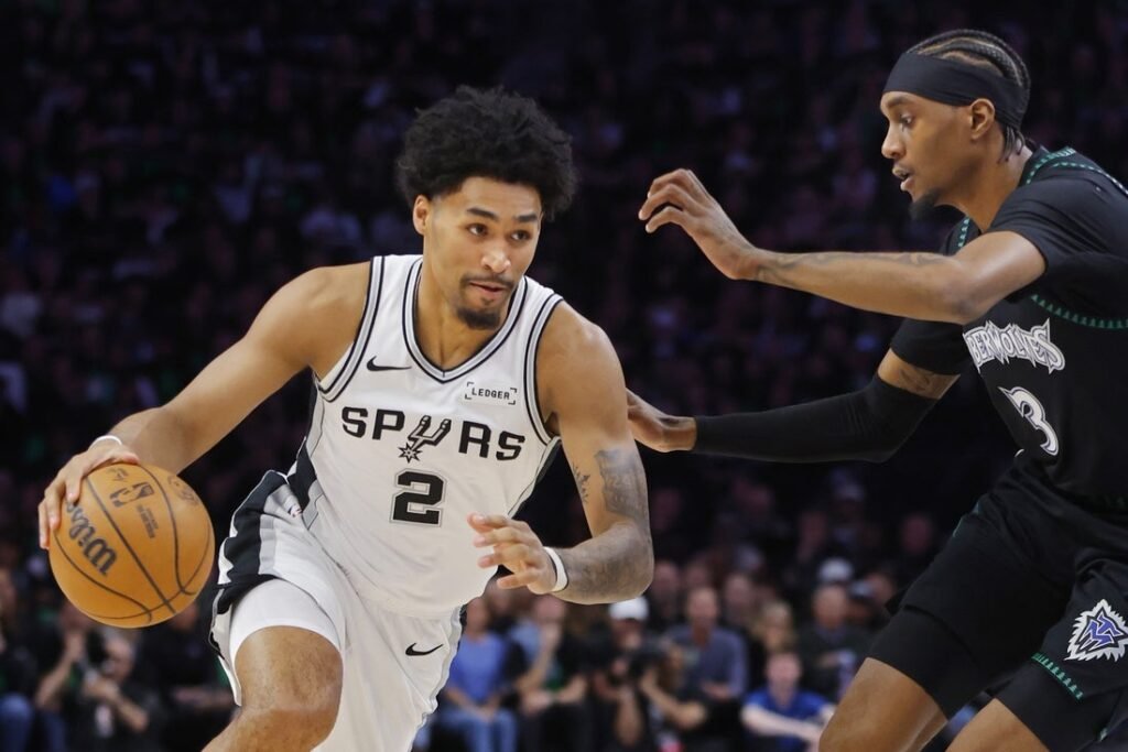 Spurs’ Dylan Harper (knee) questionable for Game 5 vs. Wolves Spurs' Dylan Harper (knee) questionable for Game 5 vs. Wolves