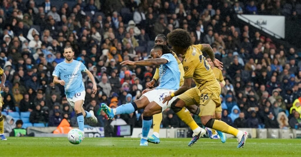 Sublime Foden backheel sets up Semenyo to open scoring for Manchester City vs Crystal Palace