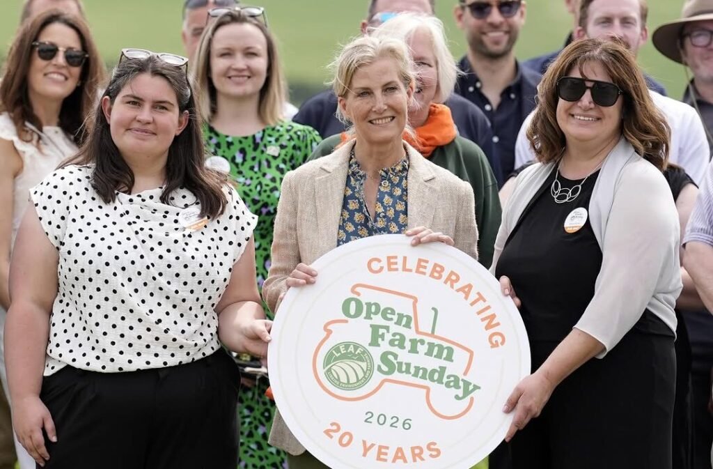 The Duchess of Edinburgh Lends a Hand as Open Farm Sunday Turns Twenty The Duchess of Edinburgh Lends a Hand as Open Farm Sunday Turns Twenty