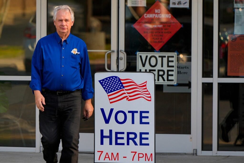 The Latest: Tuesday’s primaries another test of Trump’s sway over Republicans The Latest: Tuesday's primaries another test of Trump's sway over Republicans