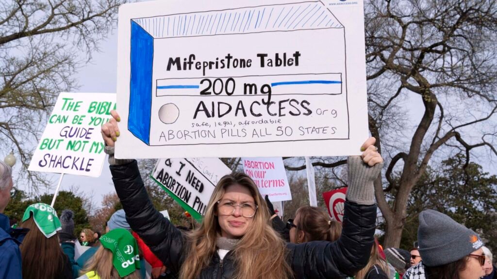 The Supreme Court keeps abortion pill mifepristone available by telehealth : NPR
