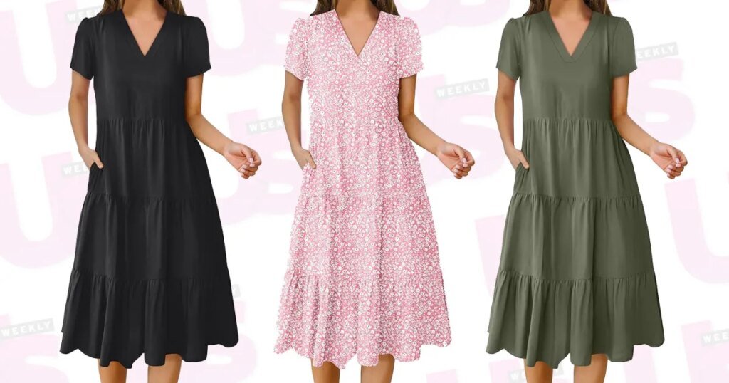 This Loose Dress Hides Bloating, Belly Pooch and Bra Bulge