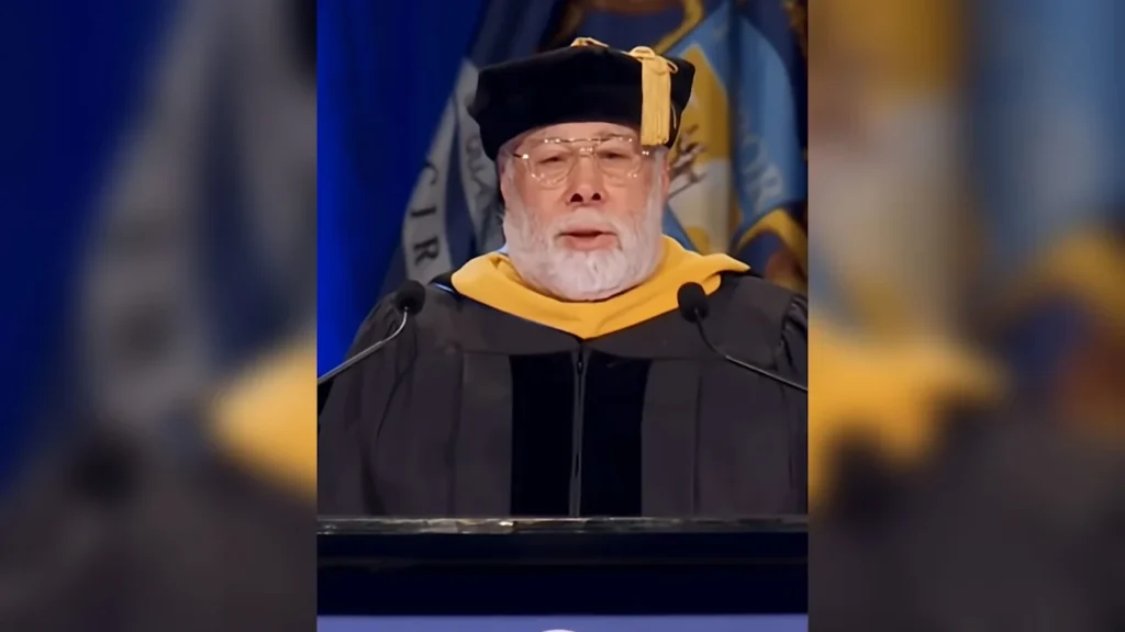 This sentence about AI got Apple co-founder Steve Wozniak applause—not boos—for his commencement speech This sentence about AI got Apple co-founder Steve Wozniak applause—not boos—for his commencement speech