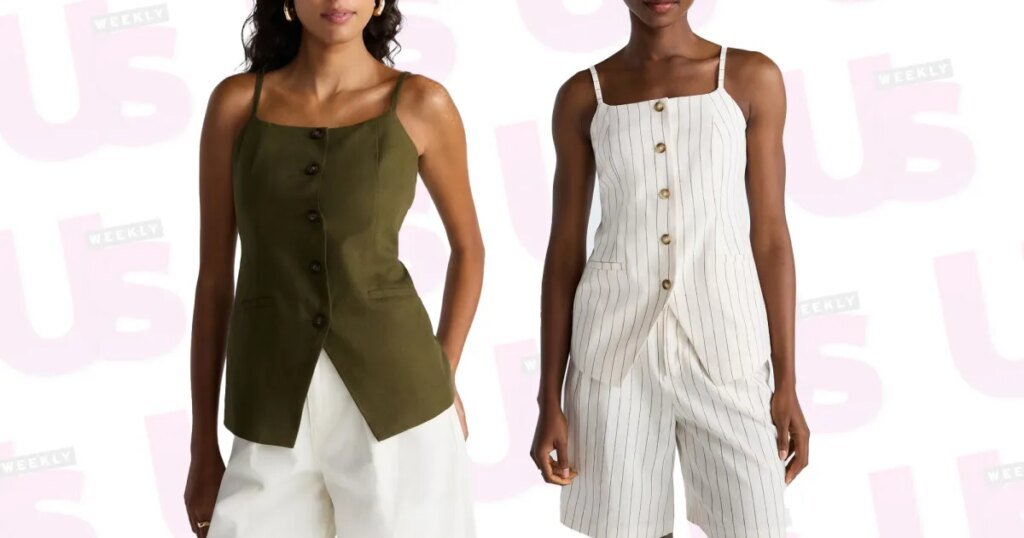 This ‘Simply Elegant’ $30 Linen Vest Has Quiet Luxury Energy