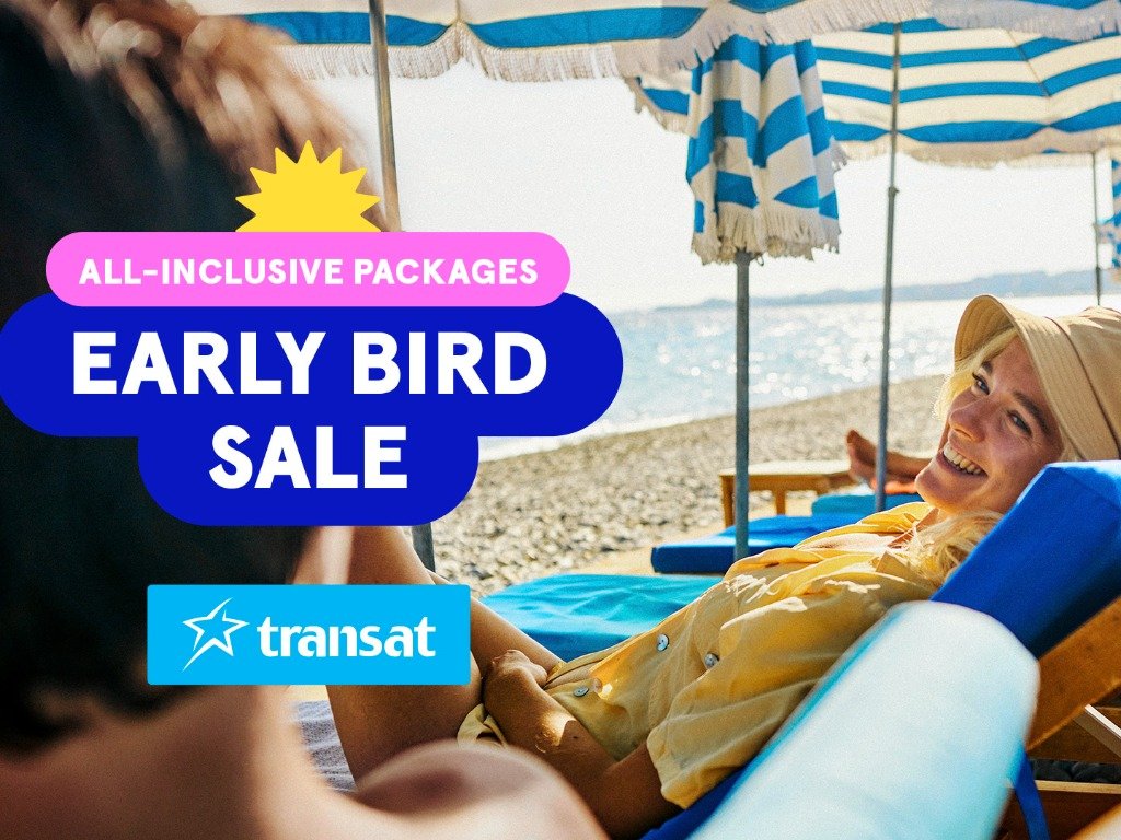 Transat’s Early Bird Promotion Is Back Transat’s Early Bird Promotion Is Back