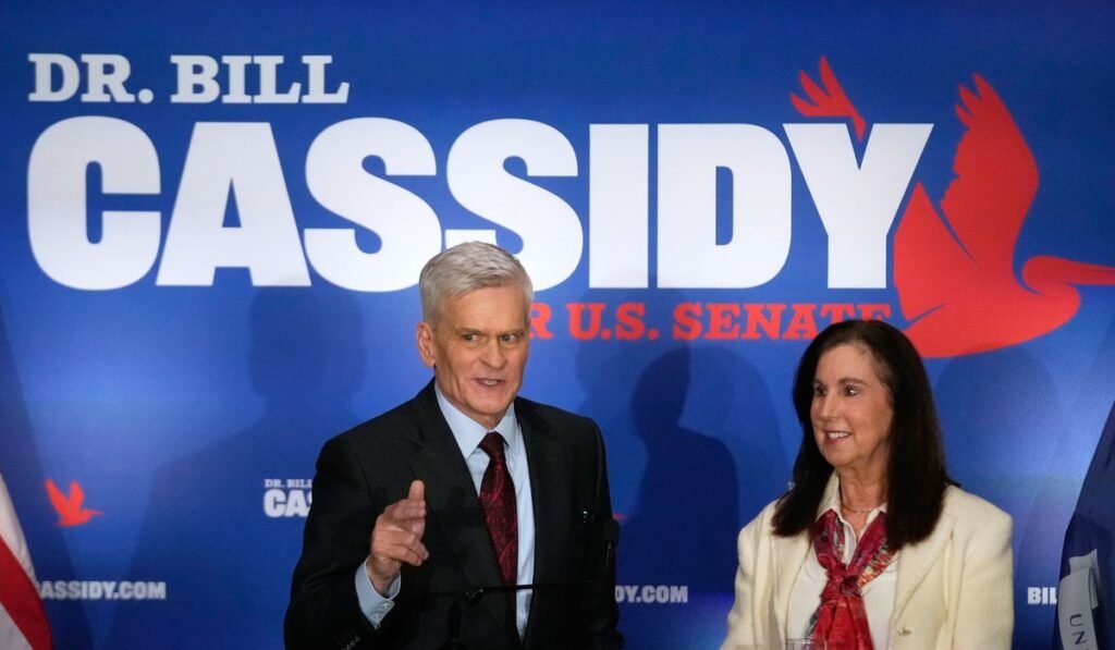 Trump-backed Rep. Letlow, state Treasurer Fleming advance to Louisiana Senate runoff, oust Cassidy Trump-backed Rep. Letlow, state Treasurer Fleming advance to Louisiana Senate runoff, oust Cassidy