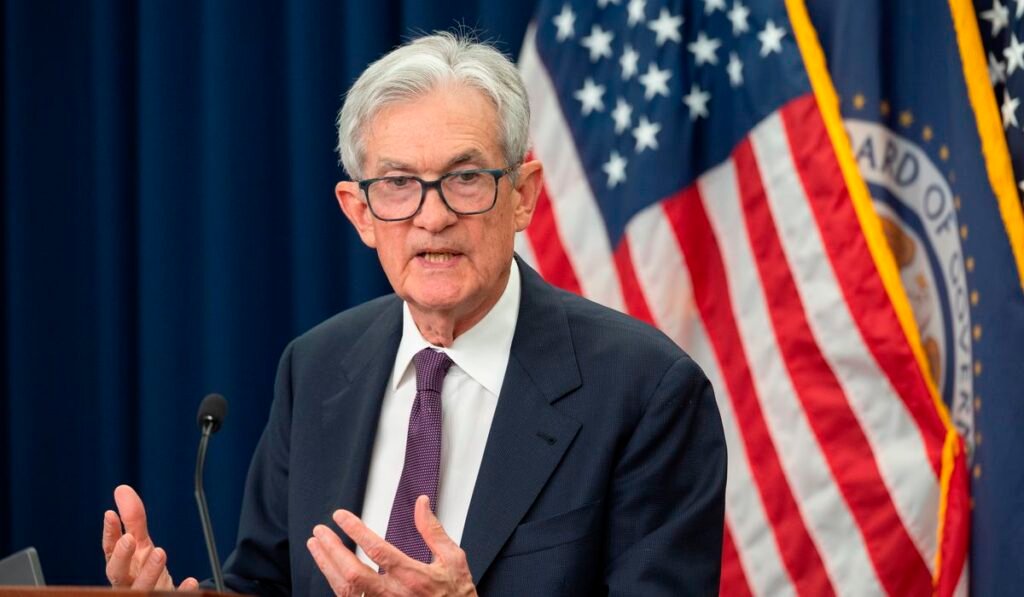 Trump envisions Jerome Powell tossed in a dumpster