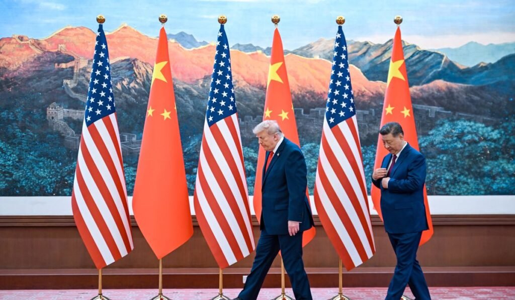 Trump offers platitudes while Xi warns of possible confrontation during China summit