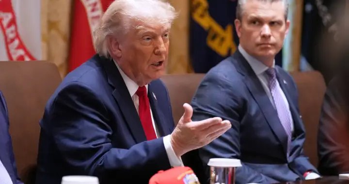 Trump says Iran ‘negotiating on fumes’ in talks to reopen Strait of Hormuz – National Trump says Iran ‘negotiating on fumes’ in talks to reopen Strait of Hormuz - National