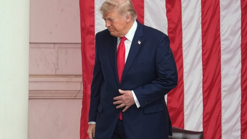Trump to get “routine annual” medical exam at Walter Reed : NPR