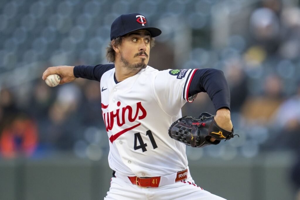 Twins ace Joe Ryan leaves after nine pitches Sunday Twins ace Joe Ryan leaves after nine pitches Sunday