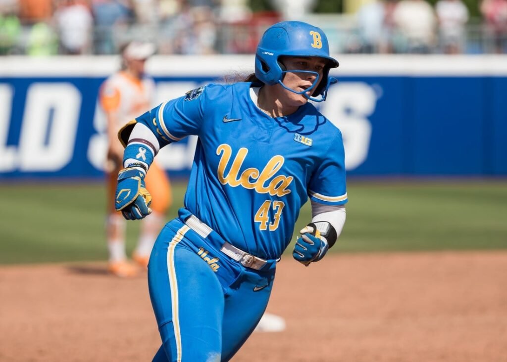 UCLA two-sport star Megan Grant breaks 31-year-old NCAA softball record