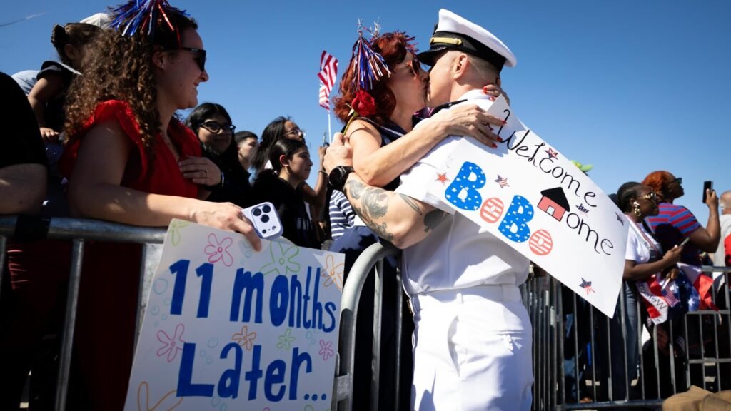 USS Ford finally comes home : NPR USS Ford finally comes home : NPR