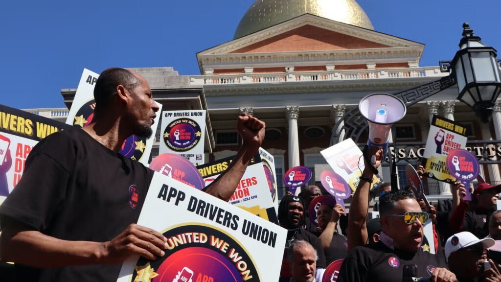Uber and Lyft drivers in Massachusetts certify the nation’s first ride-hailing union Uber and Lyft drivers in Massachusetts certify the nation’s first ride-hailing union