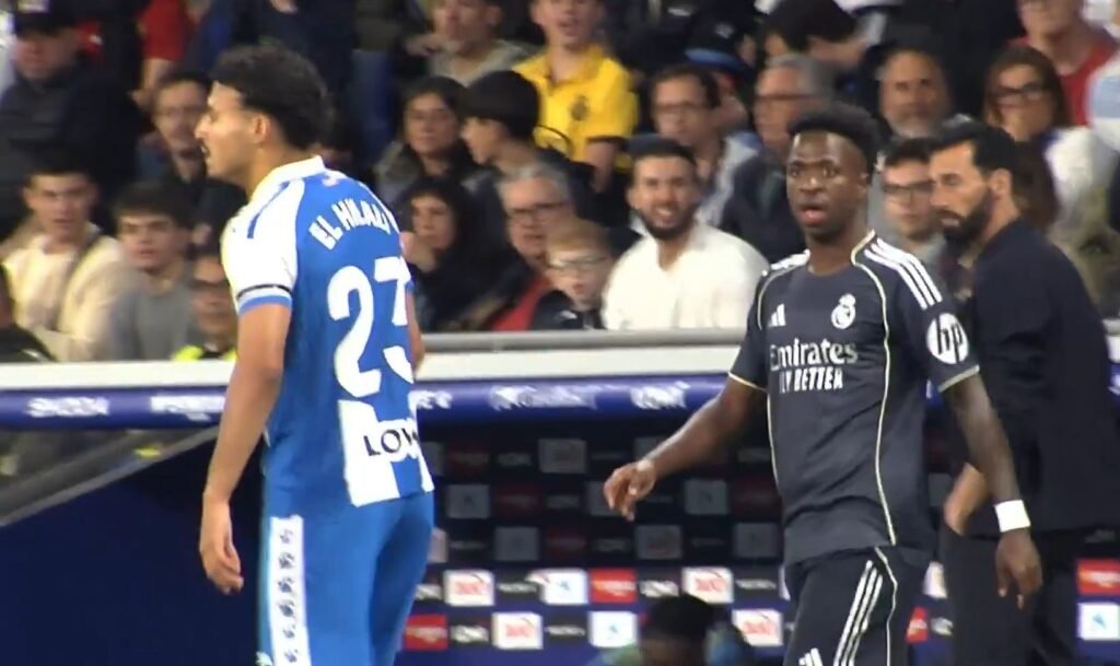 Vinicius to Espanyol defender: "You're going to Segunda"