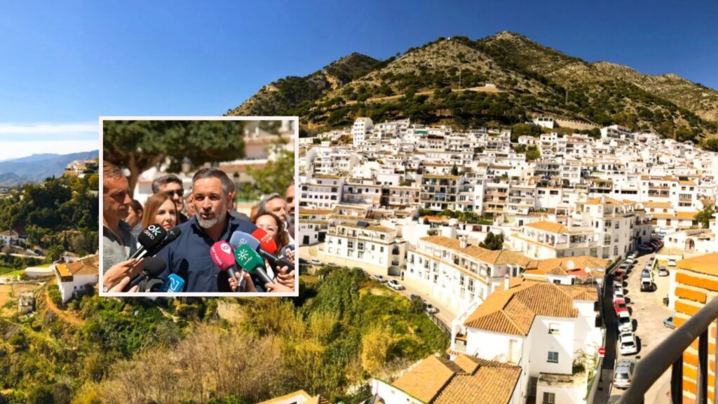 Vox leader gives speech in mijas criticising opponents on narcos Vox leader gives speech in mijas criticising opponents on narcos
