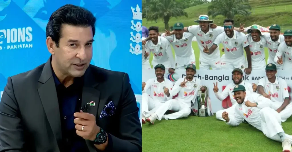 Wasim Akram explains how Bangladesh outclass Pakistan in historic Test series triumph Wasim Akram explains how Bangladesh outclass Pakistan in historic Test series triumph