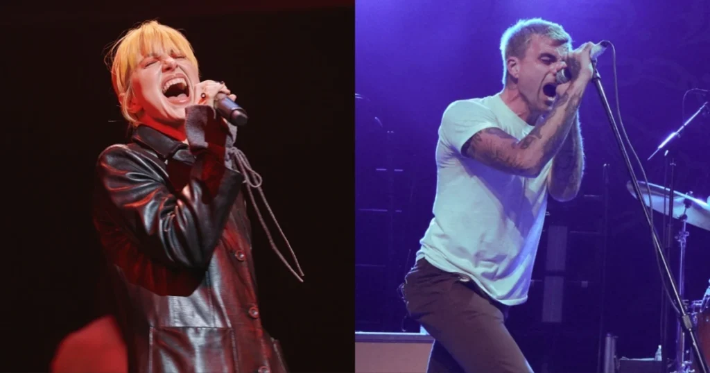 Watch Hayley Williams bring Anthony Green onstage for “Parachute”