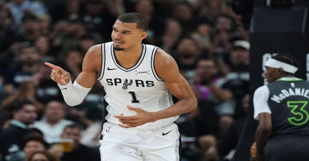 Wembanyama enjoys trouble-free night to put San Antonio in control: 'I was feeling fresh'