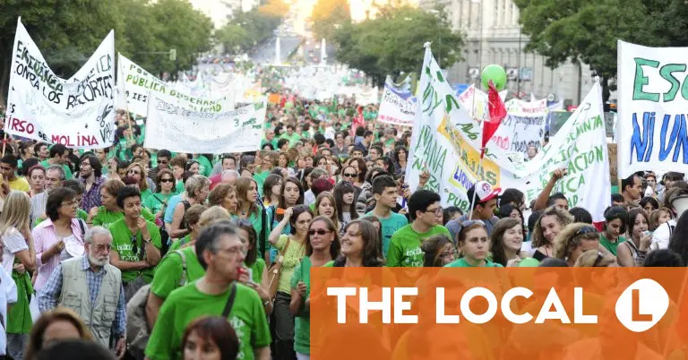 What to expect from the second week of teacher strikes in Spain What to expect from the second week of teacher strikes in Spain