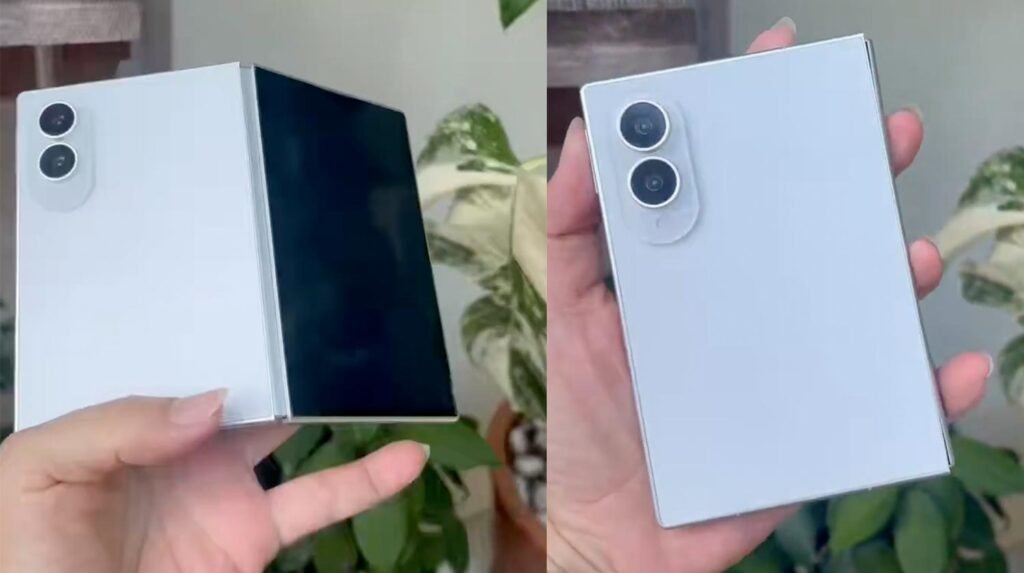 Wide Samsung Galaxy Z Fold 8 video shows its thinness