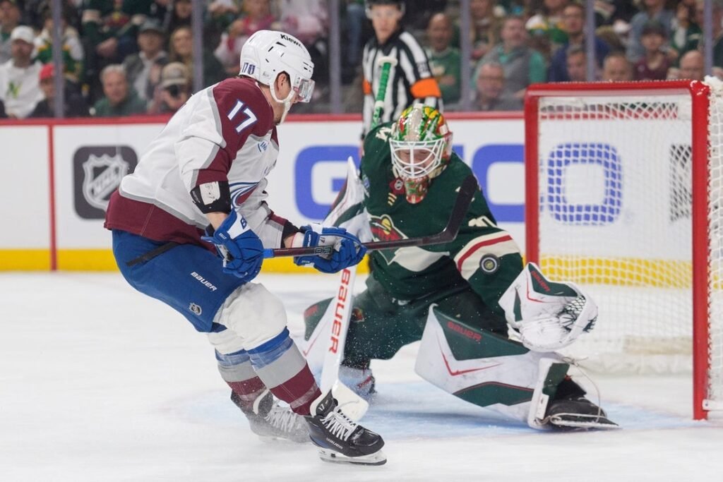 Wild handle Avalanche first postseason loss in dominant fashion