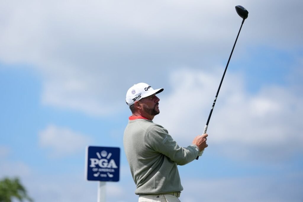 With 'zero to lose,' '23 hero Michael Block back in the mix at PGA