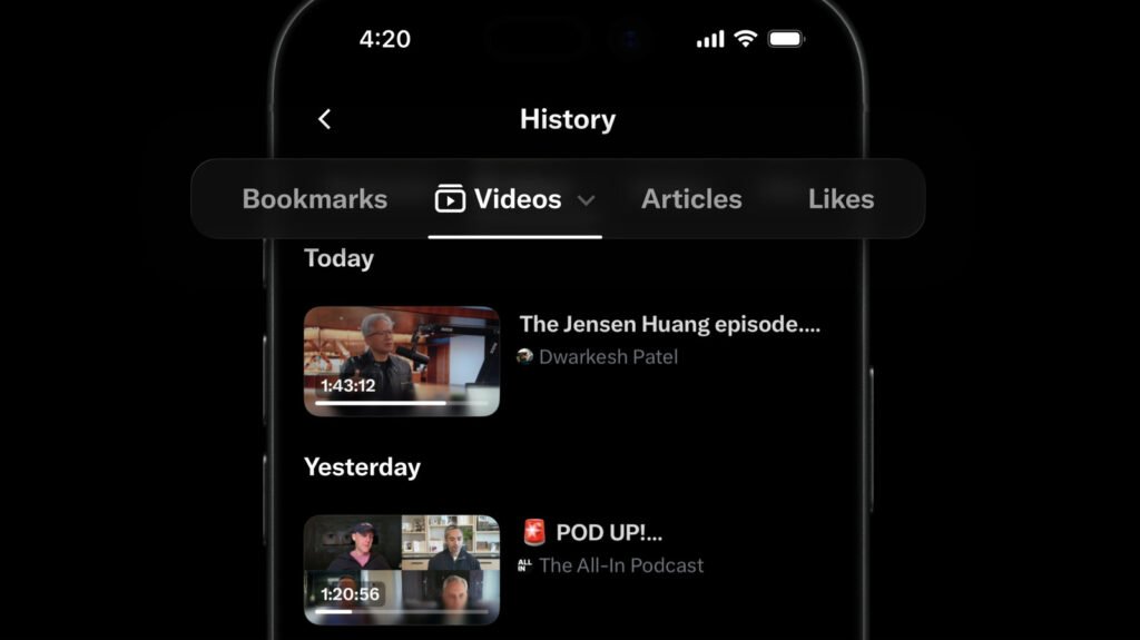 X Has A New Private Hub For Users' Bookmarks, Likes, Articles And Long Videos