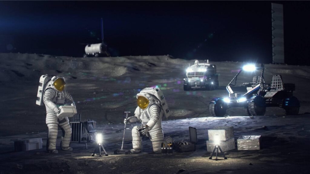 de un campamento científico al cohete de Bezos