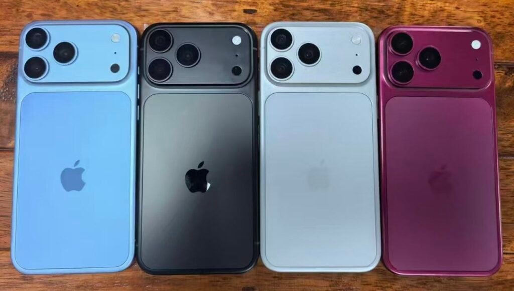 iPhone 18 Pro dummy unit leak shows new 'Dark Cherry' colour
