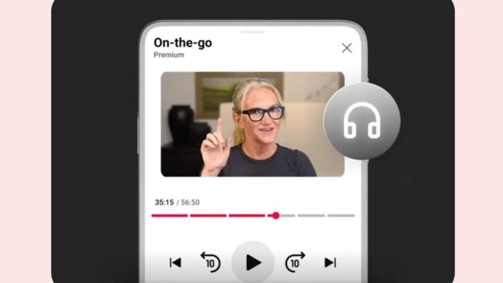la versión más cara de YouTube Premium se actualiza con nuevas funciones para escuchar podcasts