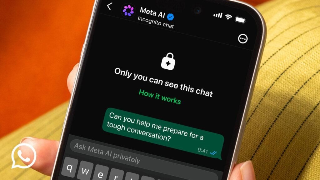 lanza el chat incógnito que es "realmente privado", ni siquiera Meta puede leerlo