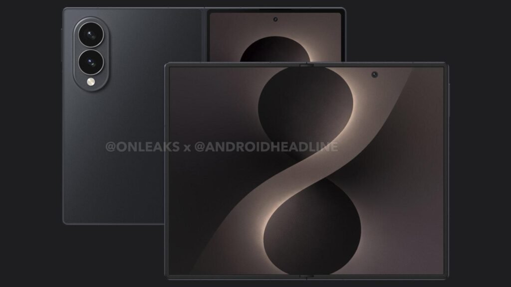 sale a la luz la supuesta primera imagen de su móvil plegable Galaxy Z Fold8 Wide