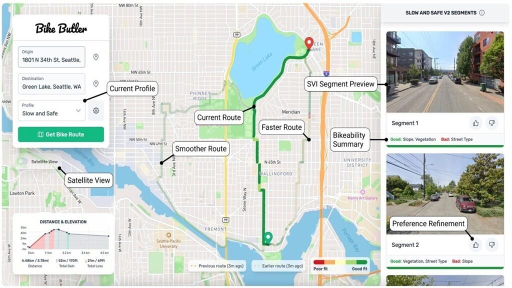 usa la IA para crear al instante rutas personalizadas en función de sus preferencias