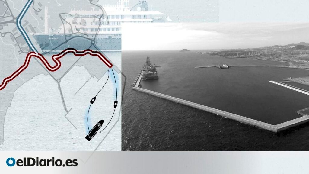 zodiacs y autobuses para evacuar a todos los pasajeros del barco