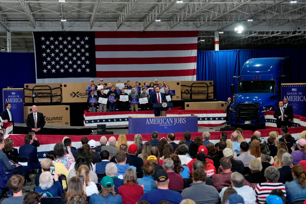 ‘The Kamala Harris problem’: Vance’s 2028 hopes hinge on Trump, Iowa Republicans say