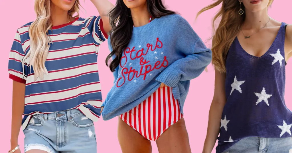 17 Boutique-Worthy, Patriotic Clothing Deals Over 30% Off