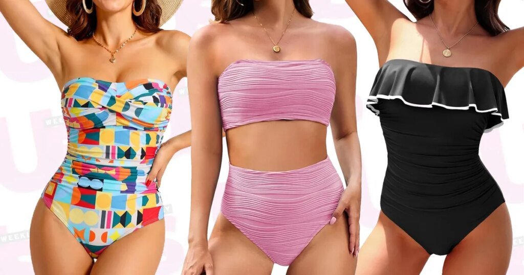 17 Strapless Swimsuits I Swear by to Avoid Awkward Tan Lines