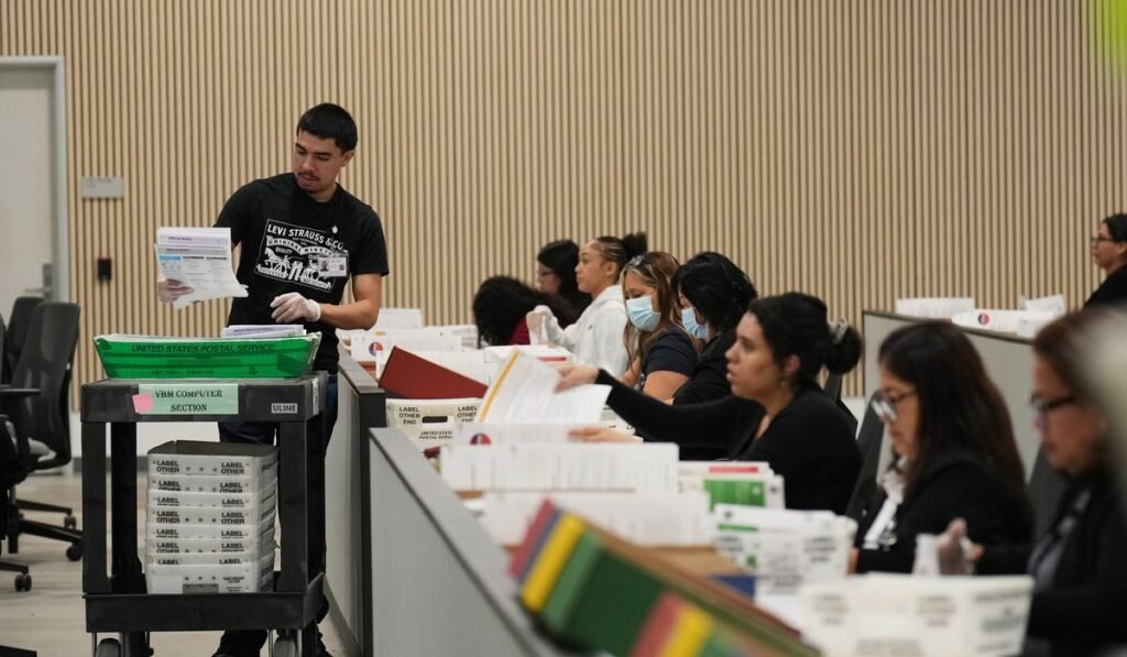 U.S. attorney opens investigations into California’s elections, sends prosecutor to LA vote center