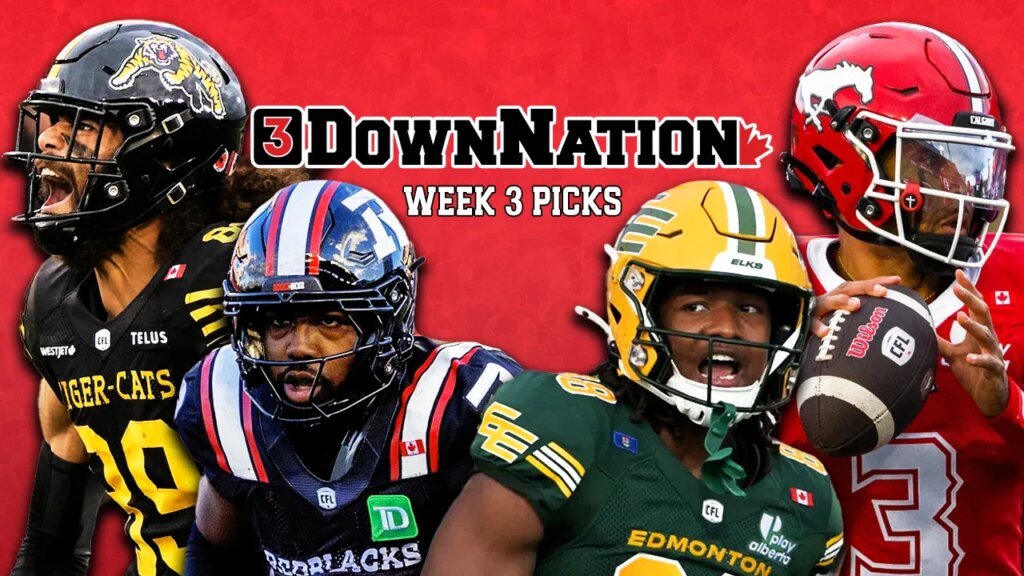 3DownNation CFL picks straight-up & against the spread: Week 3 3DownNation CFL picks straight-up & against the spread: Week 3