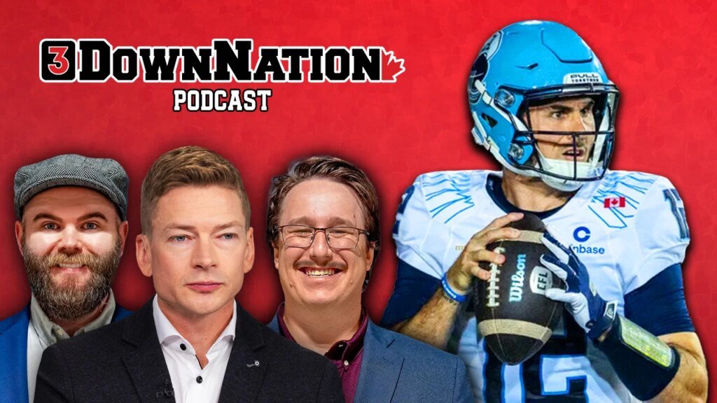 3DownNation Podcast: Week 2 impressions, CFL QBs ball out, new uniforms 3DownNation Podcast: Week 2 impressions, CFL QBs ball out, new uniforms