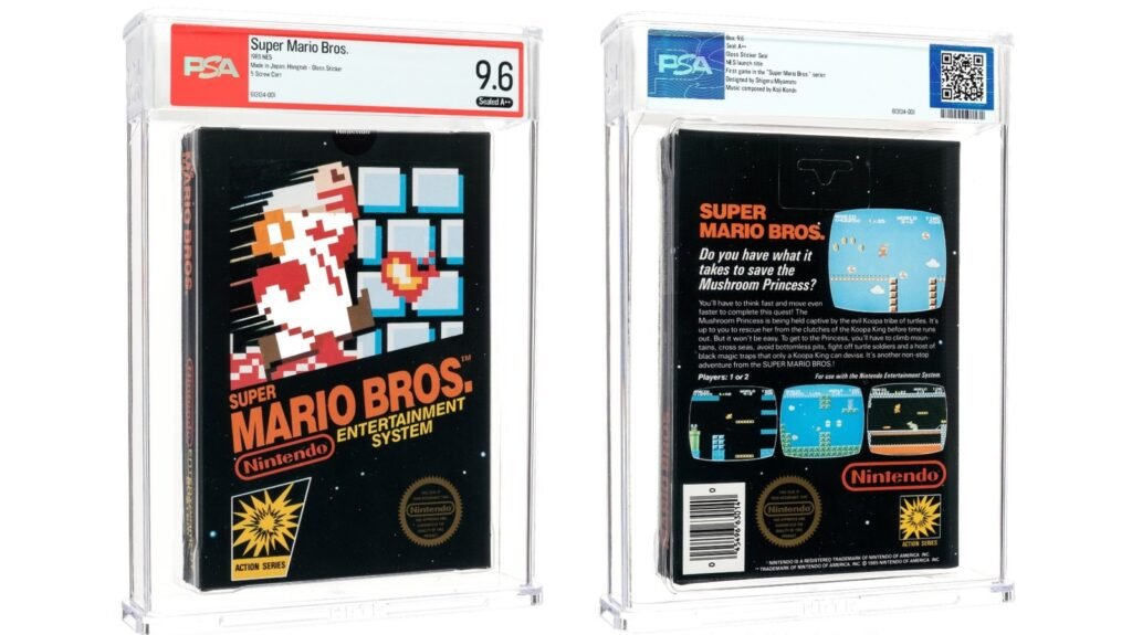 A Rare Sticker-Sealed Copy Of Super Mario Bros. Just Sold For $3 Million A Rare Sticker-Sealed Copy Of Super Mario Bros. Just Sold For $3 Million