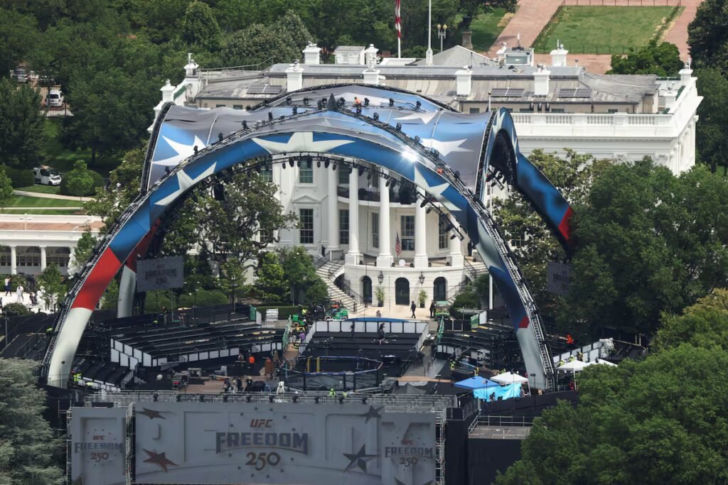A UFC fight at the White House: Trump’s controversial sporting event sparks a wave of criticism | Sports