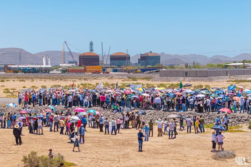 Activists blockade Topolobampo ammonia plant Activists blockade Topolobampo ammonia plant