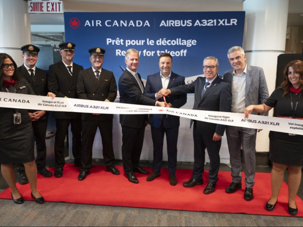Air Canada’s Glowing Hearted era begins as first A321XLR takes off Air Canada’s Glowing Hearted era begins as first A321XLR takes off