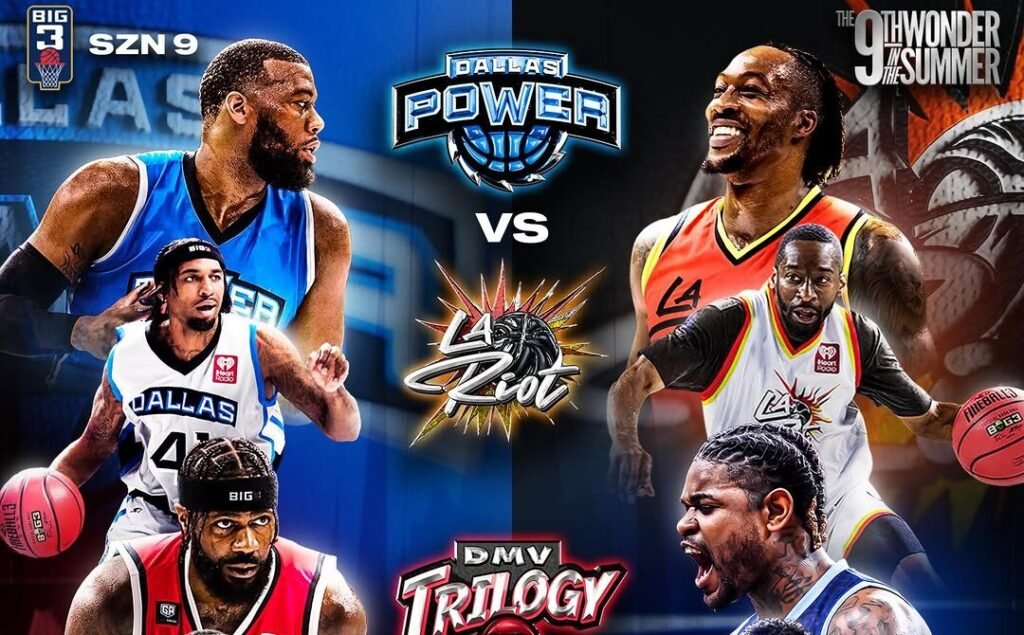 All Four Undefeated BIG3 Teams Collide Saturday on CBS Sports